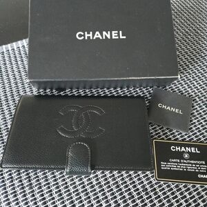 Chanel Black Leather Wallet